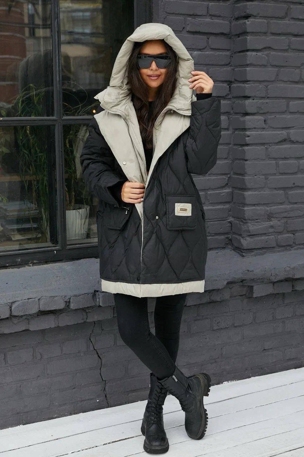 Модная зимняя куртка Богернер пуховая