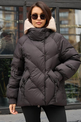 Женский пуховик 2025-2026 длинной выше колена Женский пуховик 2025-2026 длинной выше колена